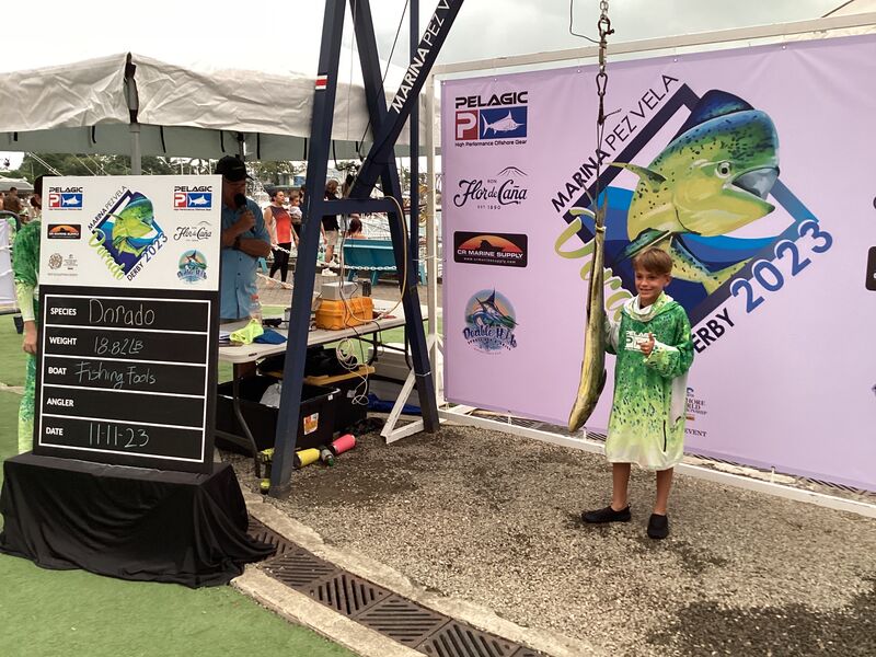Image of a Dorado caught by Xavi Castro on team Fishing Fools at the 2023 DORADO DERBY
